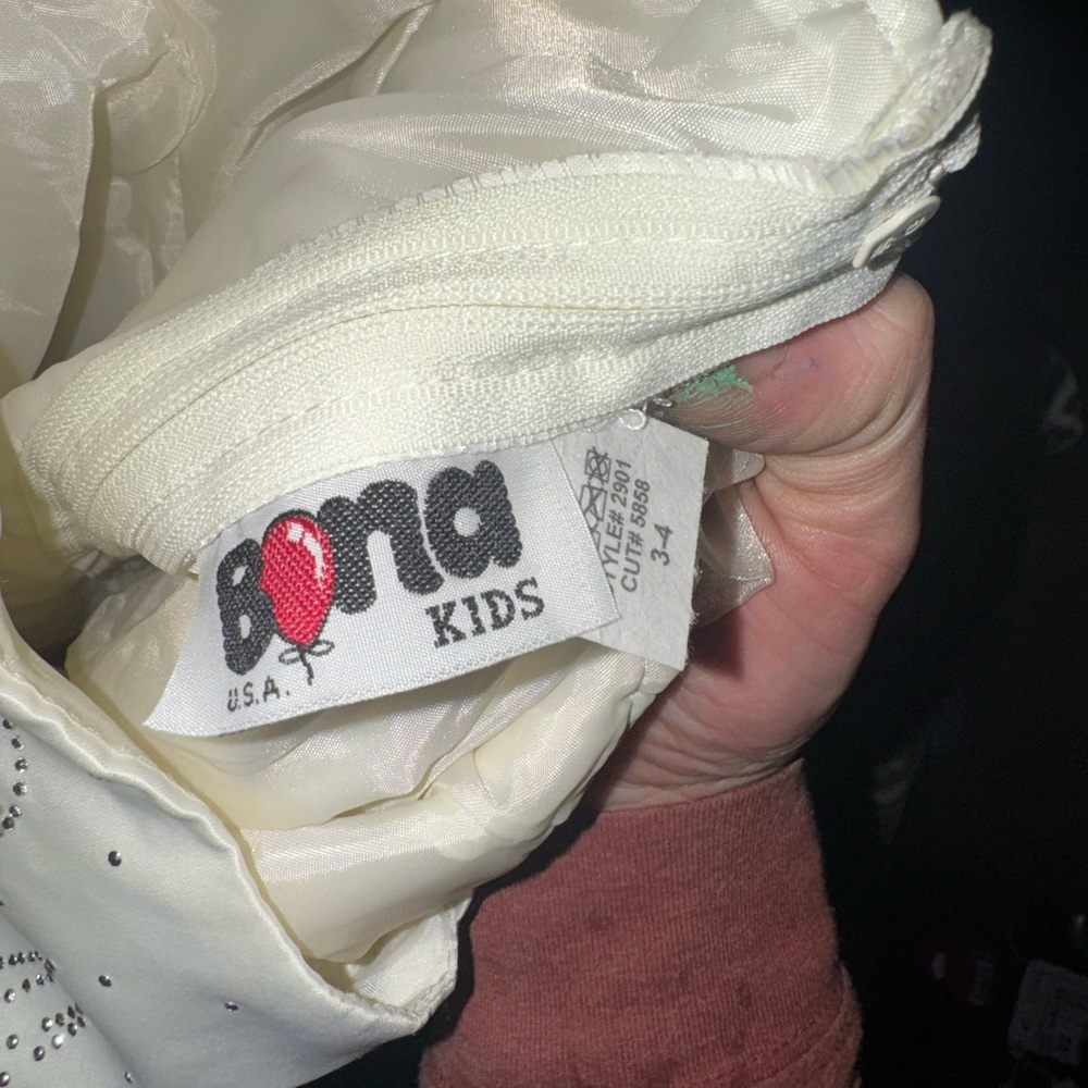 Bona Kids Cream Dress